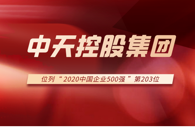 太阳成集团tyc151cc集团列2020中国企业500强第203位！